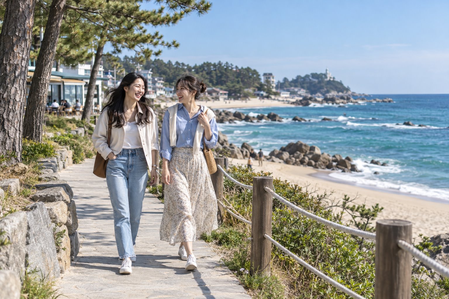 강릉 해안 산책 여행